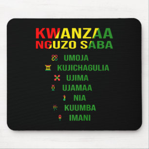 Kwanzaa - Swahili för de sju principerna Musmatta