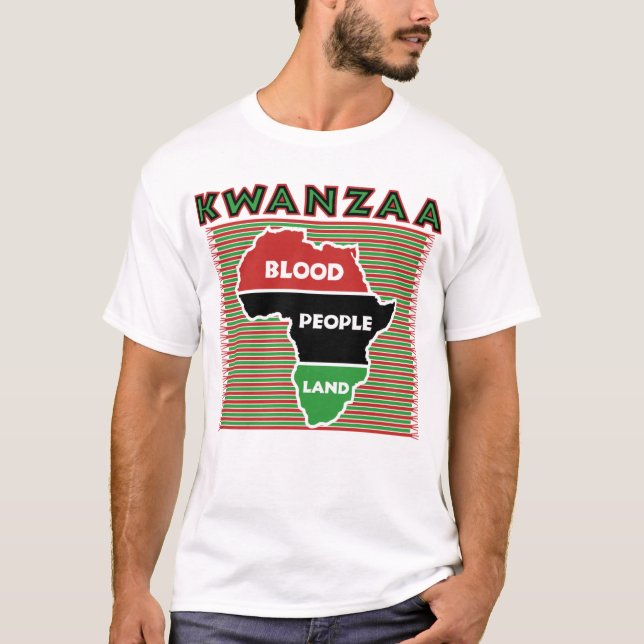 Kwanzaa t-skjorta tee shirt (Framsida)