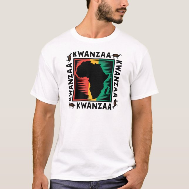 Kwanzaa Tee Shirt (Framsida)
