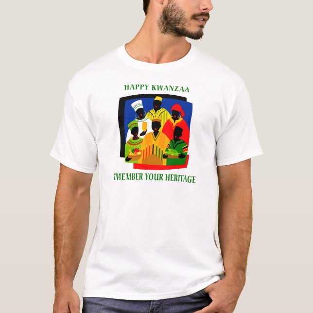 Kwanzaa Tee Shirt (Framsida)