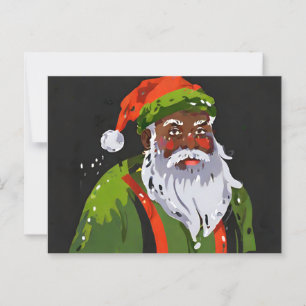 Kwanzaa tomte vykort