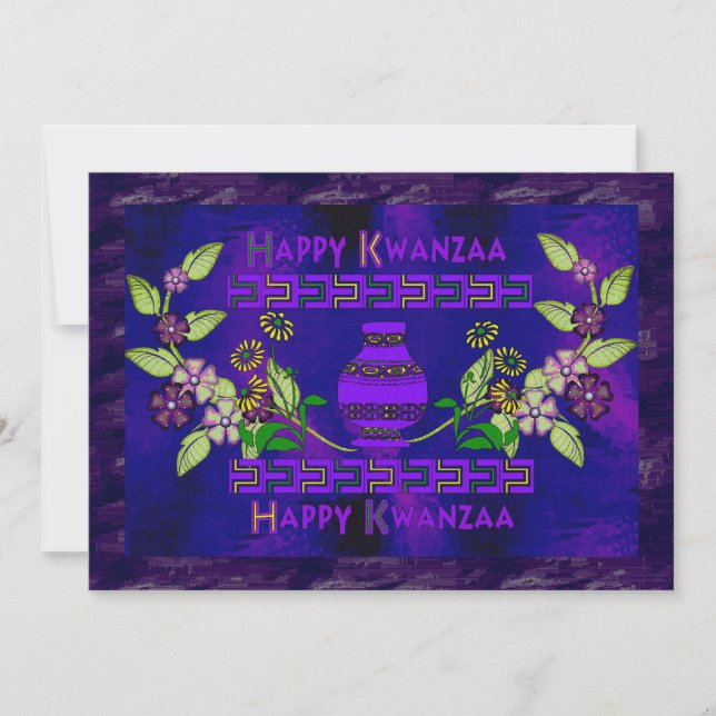 Kwanzaa Vas Inbjudningar (Framsida)