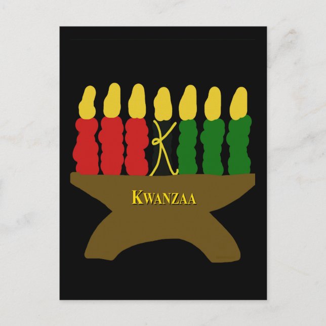Kwanzaa Vykort (Framsida)