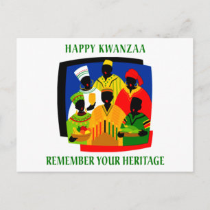 Kwanzaa Vykort