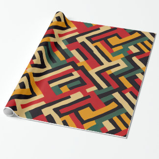 Kwanzaa Wrapping Papper Presentpapper