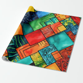 Kwanzaa Wrapping Papper Presentpapper