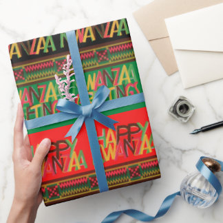 Kwanzaa Wrapping Papper Presentpapper