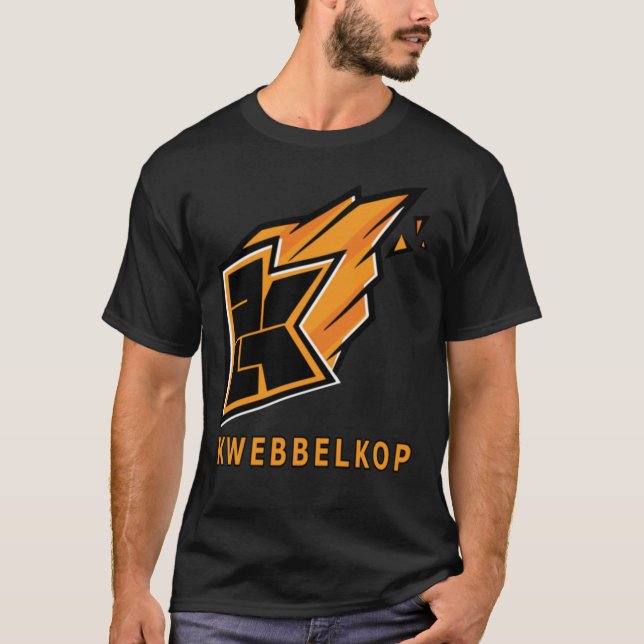 kwebbelkop logotyp youtube video match yt Classic  T Shirt (Framsida)