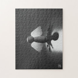 Kwetsbaarheid en breekbaarheid symbolic in Engel. Pussel