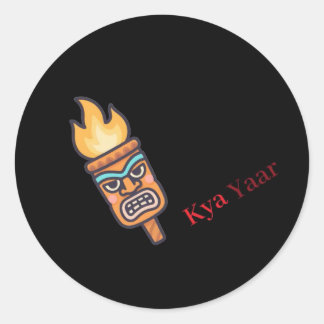 Kyaa Yaar Runt Klistermärke