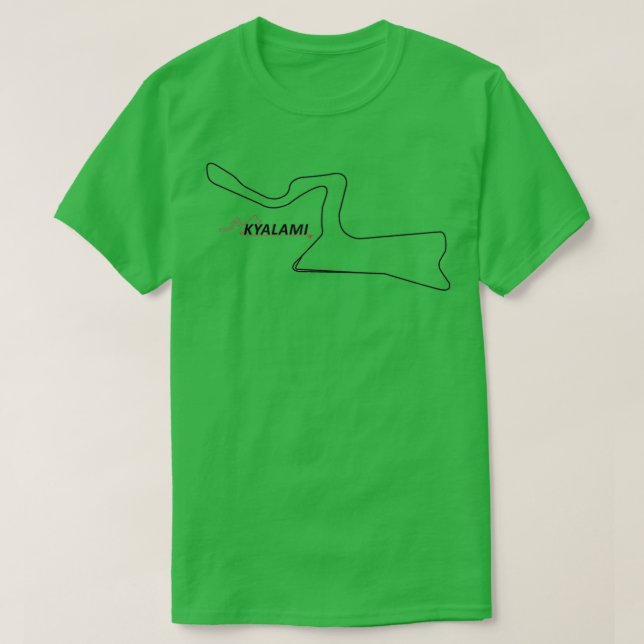 Kyalami Racetrack T Shirt (Design framsida)