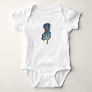 Kyckelbild på bodykosten baby t shirt