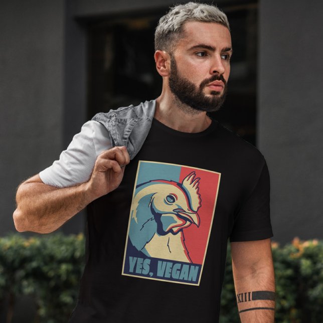 Kyckldjur Poster Vegan T Shirt (Skapare uppladdad)