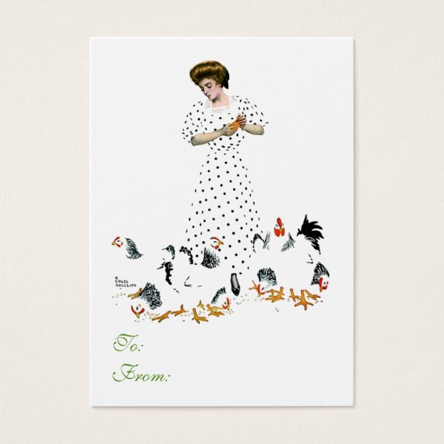 Kyckleri Matande presentkort Visitkort (Framsidan)