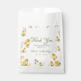 Kyckling 1:a födelsedag Djurfödelsedag Tack