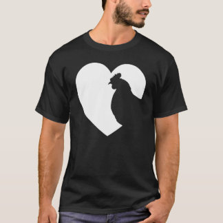 Kyckling Älskare Män Kvinnor Flickor Mamma Dam Rol T Shirt