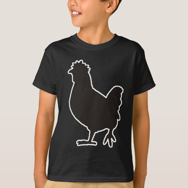 kyckling är den nya svarta t-shirt (Framsida)