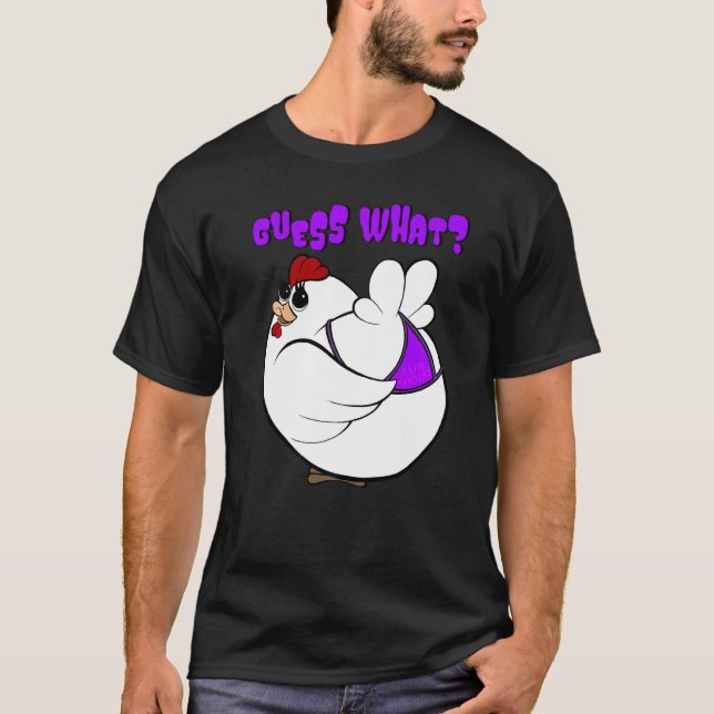 Kyckling Baksida T Shirt (Framsida)