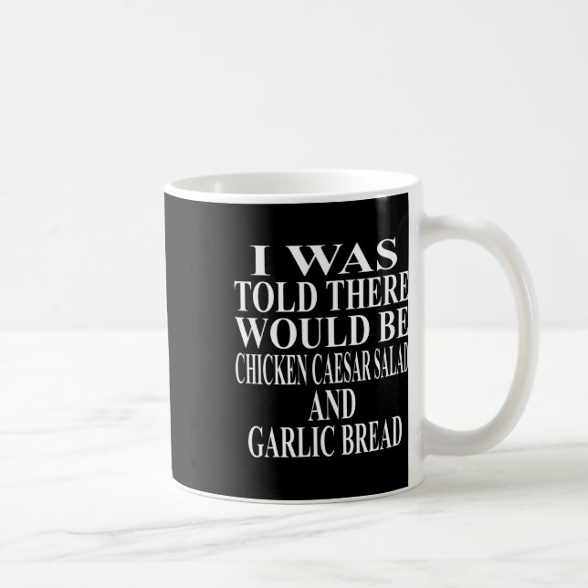 Kyckling Caesar Sallad Kläder Awesome Rolig Bröd D Kaffemugg (Höger)