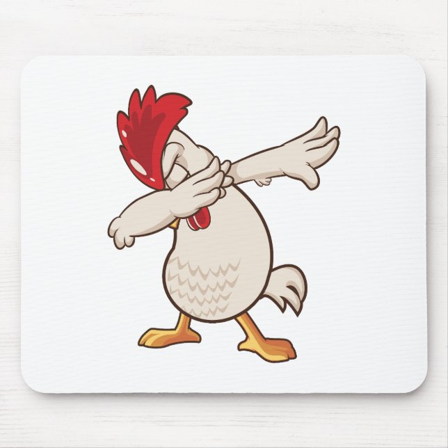 Kyckling Dabbing Bonde Dab Dans Musmatta (Framsidan)