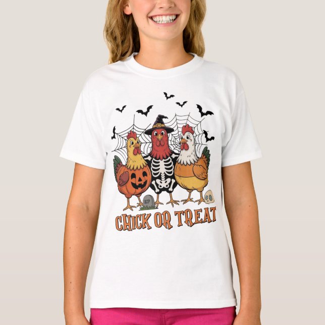 Kyckling eller Bus T Shirt (Framsida)