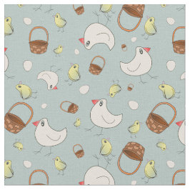 Kyckling eller roligt utan ägg mönster tyg