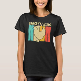 Kyckling för män pojkar kycklingbonde fjäderfä   t shirt