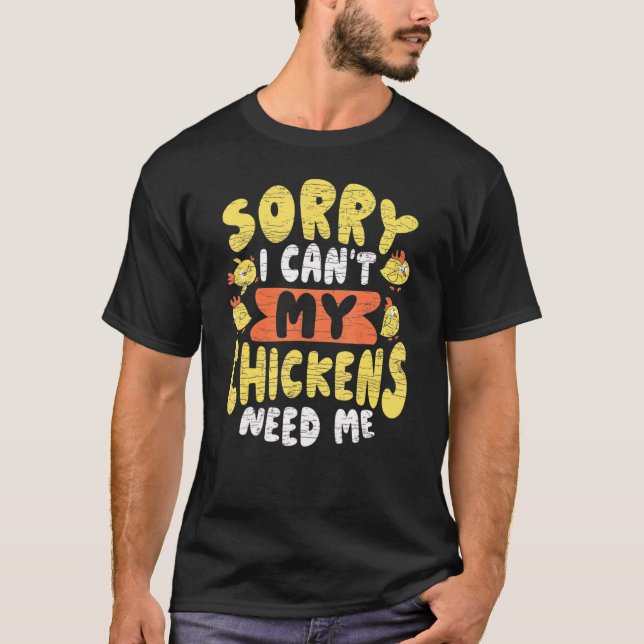 Kyckling Gårdsdjur T Shirt (Framsida)