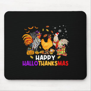 Kyckling Halloween Glad Hallothanksmas Höst Jul Musmatta