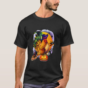 Kyckling Halloween-kostym Rollig Barn Vuxen T Shirt