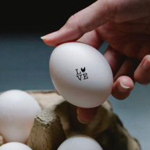 Kyckling, Hen Eggs | Färska ägg | Egg Mini Frimärk