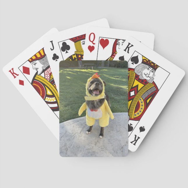 kyckling hund casinokort (Baksidan)