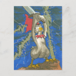 Kyckling i Barbarian Vykort