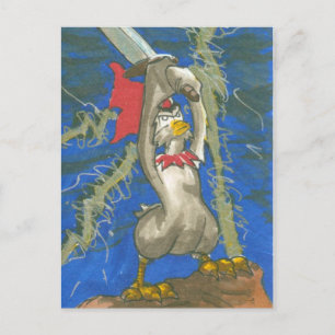 Kyckling i Barbarian Vykort
