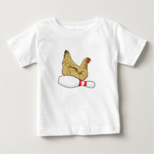 Kyckling i Bowling med Bowlstift T Shirt