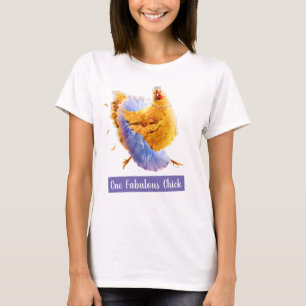 Kyckling i en tutu t shirt