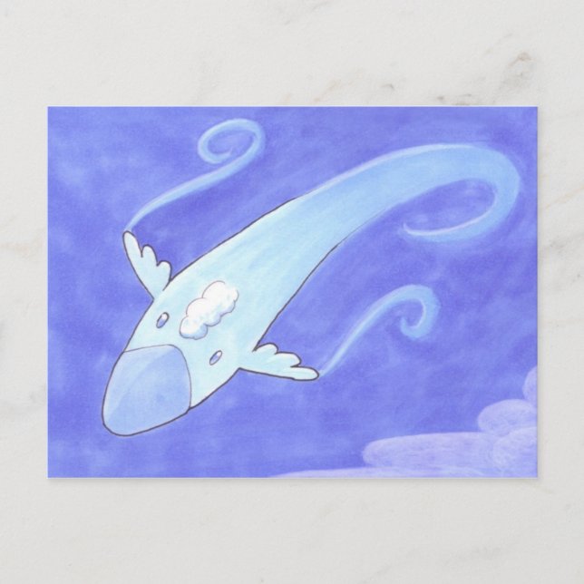 Kyckling i Luft vykort (Framsida)