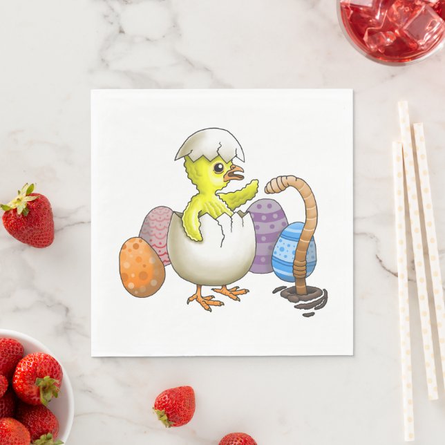Kyckling i Påsk Pappersservett (Insitu)