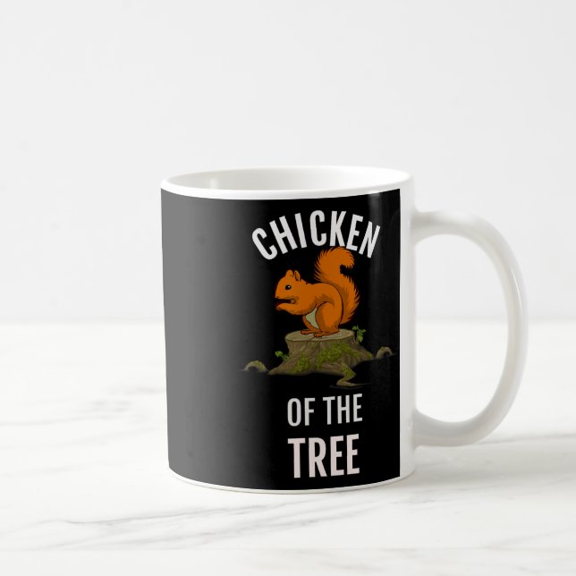 Kyckling i Träd Kaffemugg (Höger)