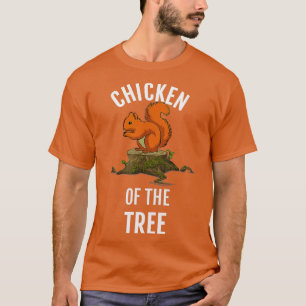 Kyckling i Träd-munnen Hunter Dk T Shirt