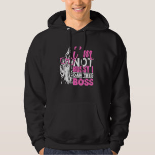 Kyckling, jag är inte Bossy, jag är Chef Hoodie