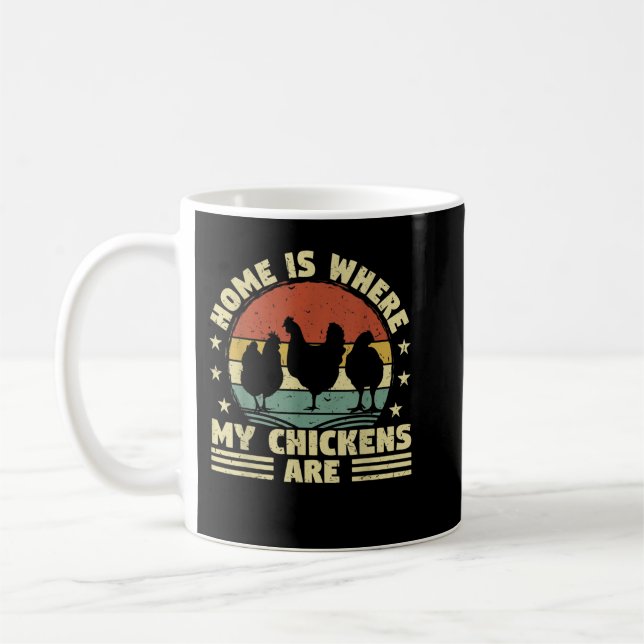 Kyckling Jag vill bara dricka kaffe Pet min kyckli Kaffemugg (Vänster)