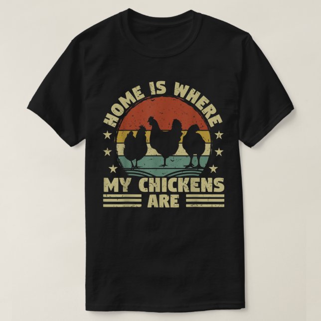 Kyckling Jag vill bara dricka kaffe Pet min kyckli T Shirt (Design framsida)