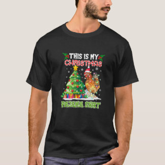 Kyckling - Jul Shirt Ljus Det här är min Christma T