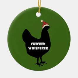 Kyckling - julprydnad julgransprydnad keramik