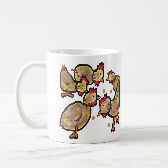Kyckling Kaffemugg (Vänster)