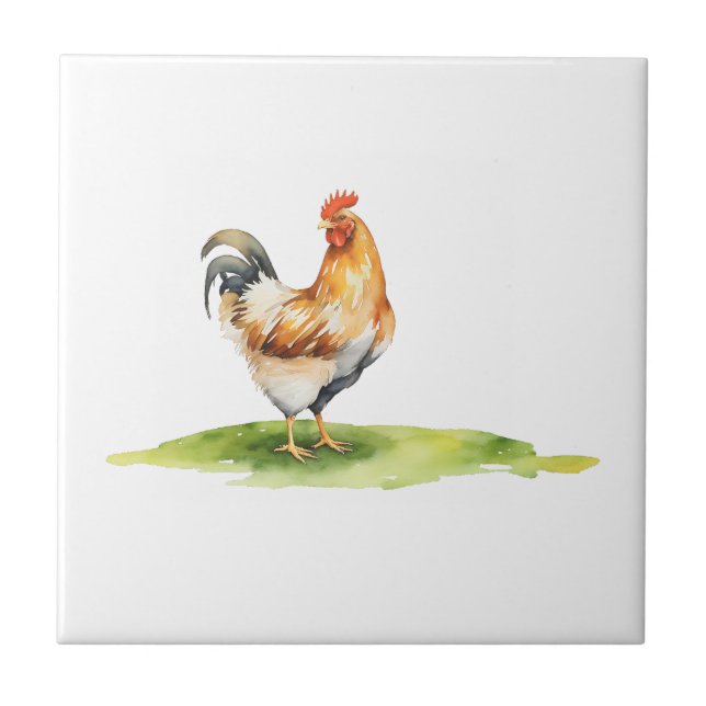 Kyckling Kakelplatta (Framsidan)