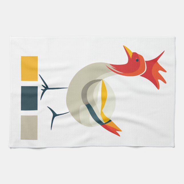 Kyckling Kökshandduk (Horisontell)