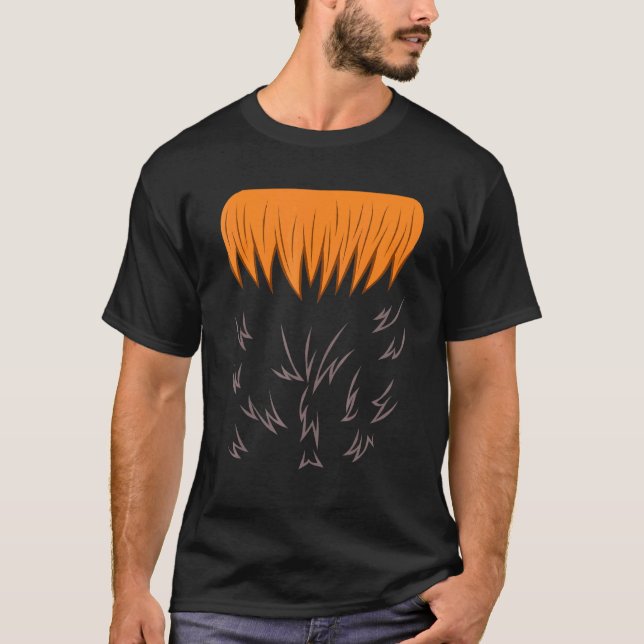 Kyckling Kostym DIY Halloween Kostym T Shirt (Framsida)