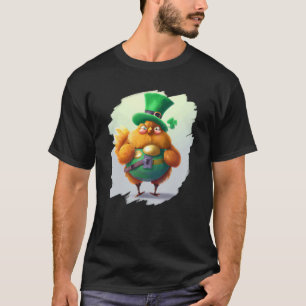 Kyckling Leprechaun St Patricks Day Kyckling 2 T Shirt